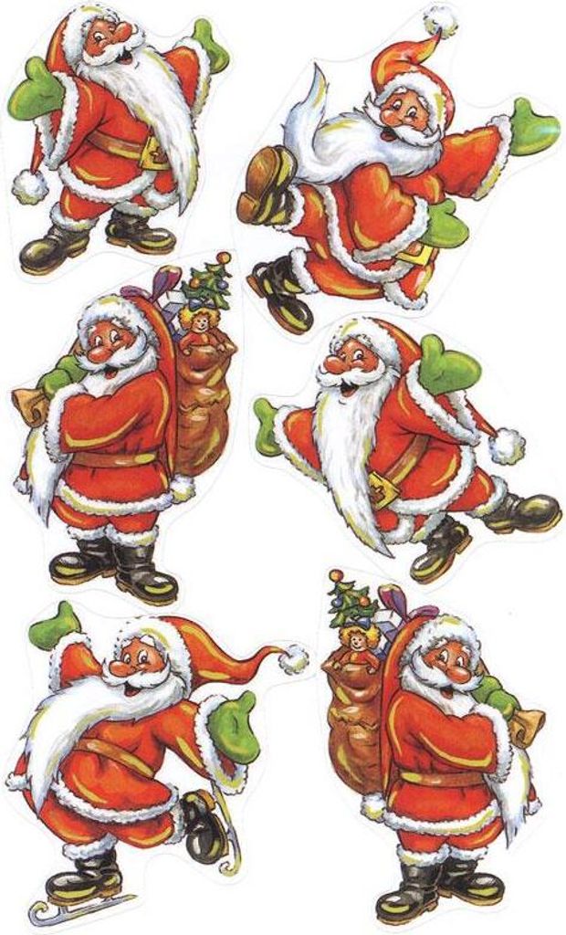 Sticker Santa Claus