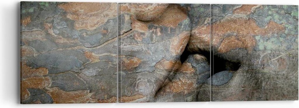 Bild auf Leinwand - Leinwandbild - Frau Mann Kuss Abstraktion - 90x30cm - Wand Bild - Wanddeko - Leinwanddruck - Bilder - Kunstdruck - Wanddekorati...