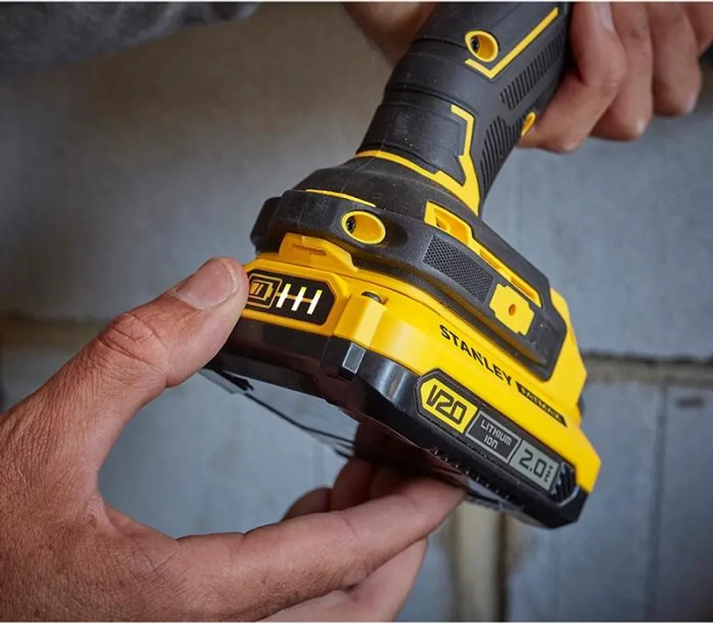 Perceuse visseuse 18V Brushless V20 Stanley Fatmax à percussion 2.0Ah - 21