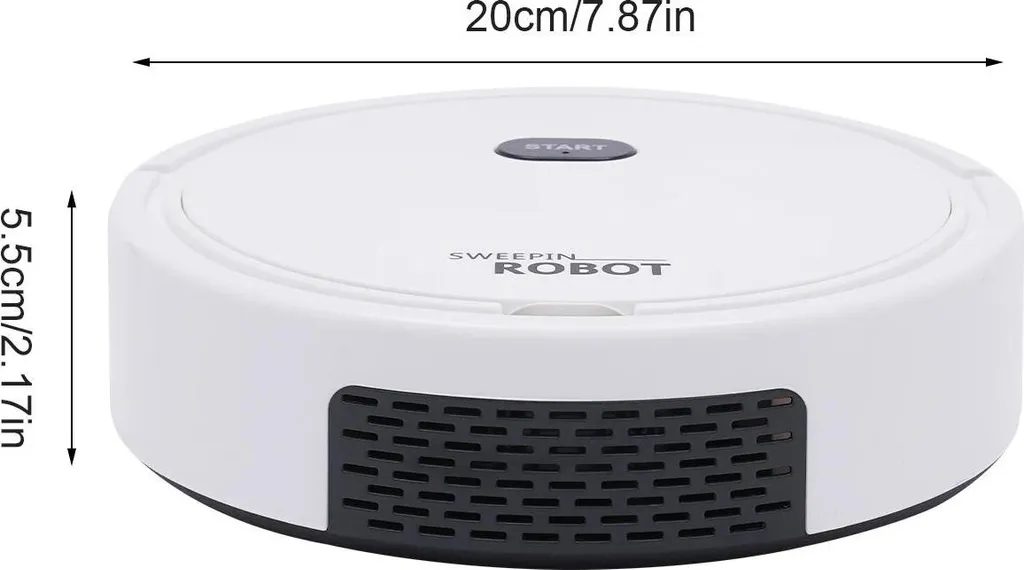 Fini la poussière sous les meubles avec ce robot aspirateur 3-en-1 5W
