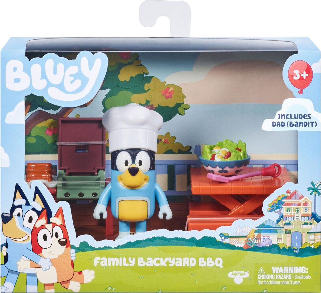 Bluey Mini zestaw do zabawy Podwórko z figurkami Obrázek produktu 