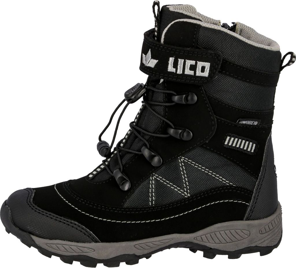 LICO Sundsvall VS Mädchen Nylon Winter Boots schwarz, Produktbild 1