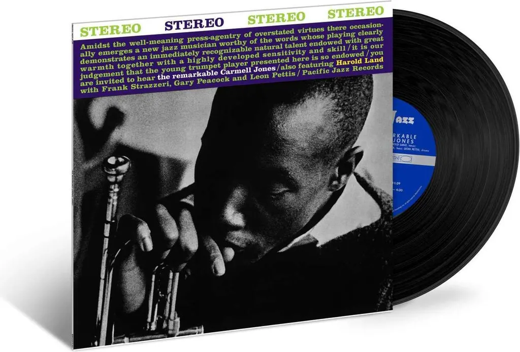 Carmell Jones The Remarkable Carmell Jones Vinyl 180g Série Tone Poet