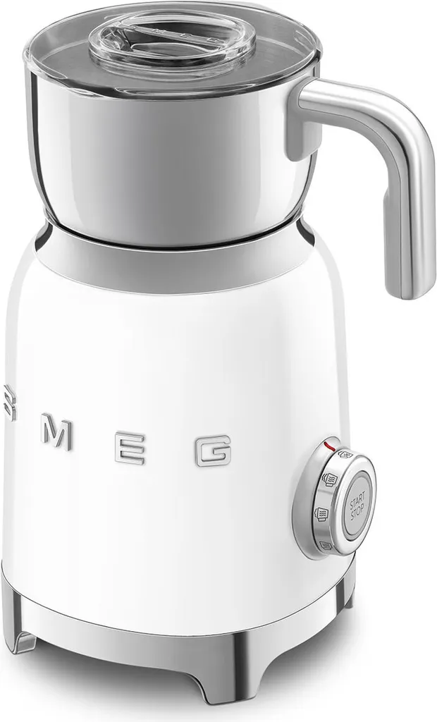 Mousseur à lait blanc Smeg pour une mousse parfaite à la maison 500W - 2