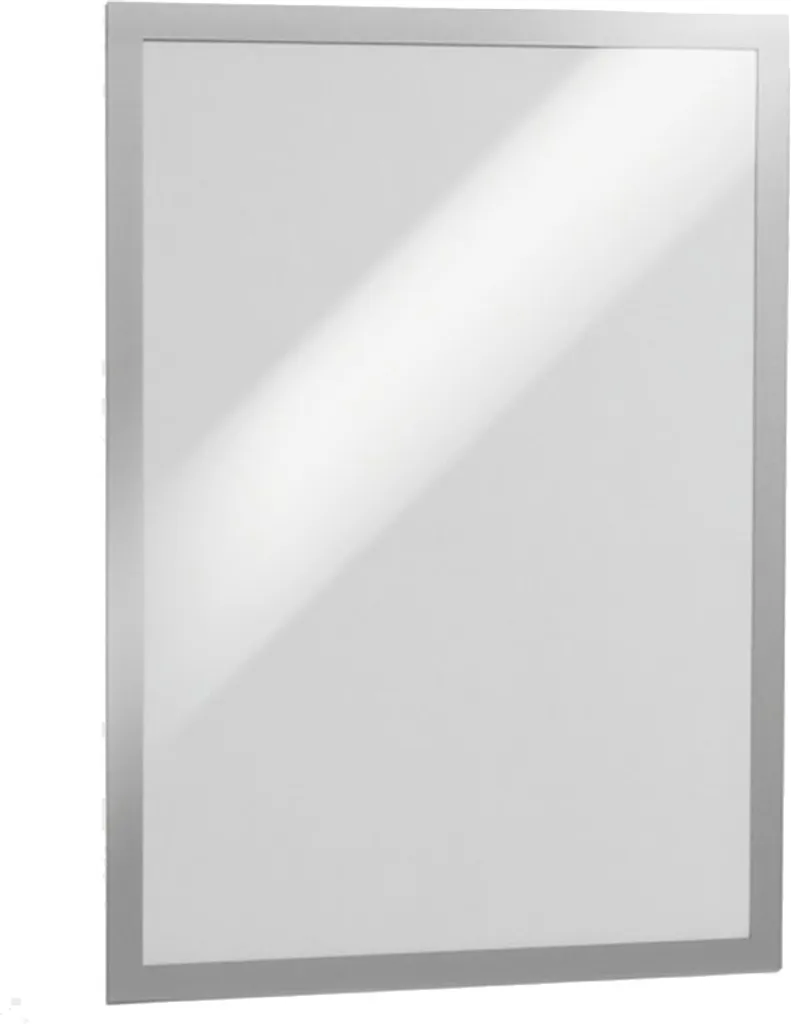 Cornice Espositiva A3 Argento Durable 487323 | Set 2 Pezzi Magnetici - 10