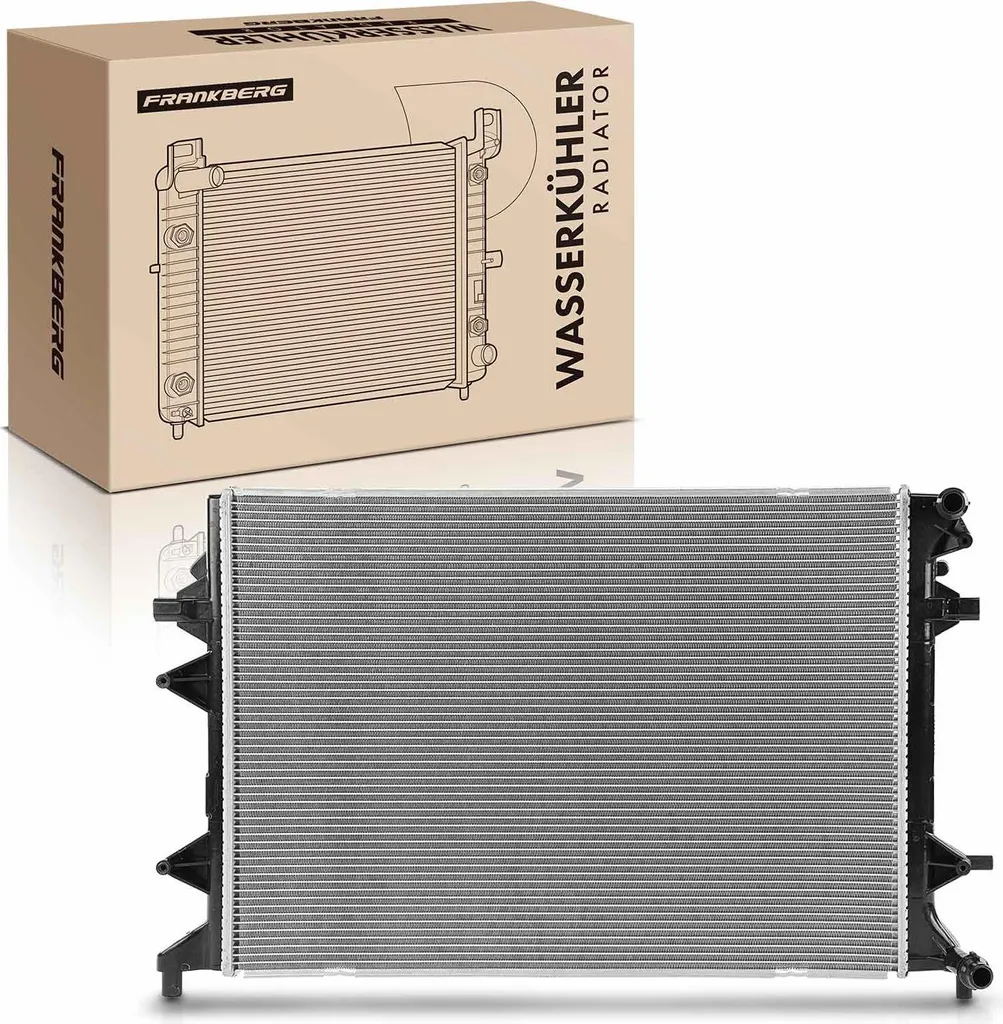 Radiateur de Moteur Frankberg pour VW Beetle CC Caddy et Skoda Yeti