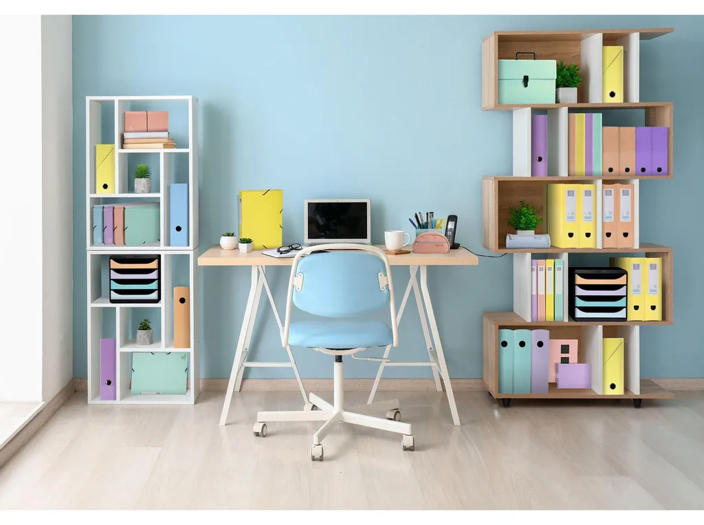 Trieur Valisette Extensible pour Dossiers A4 avec 18 Compartiments - 5