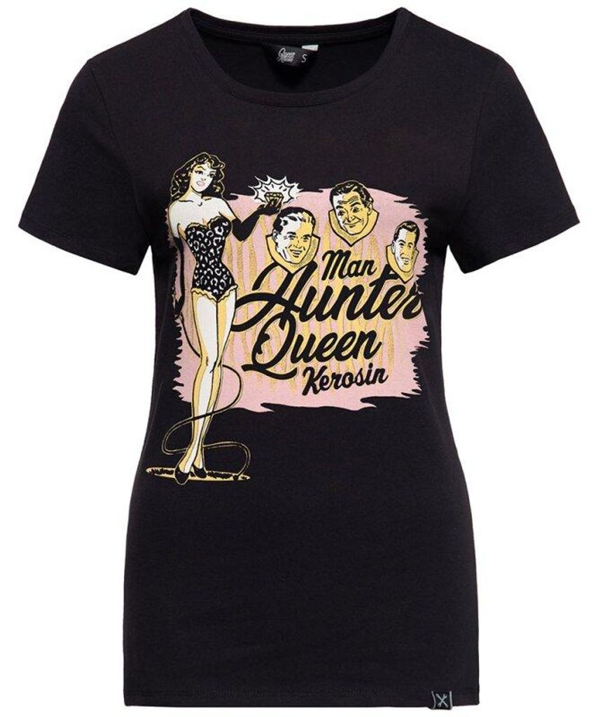 Queen Kerosin T-Shirt - Man Hunter Schwarz XXL Produktbild 
