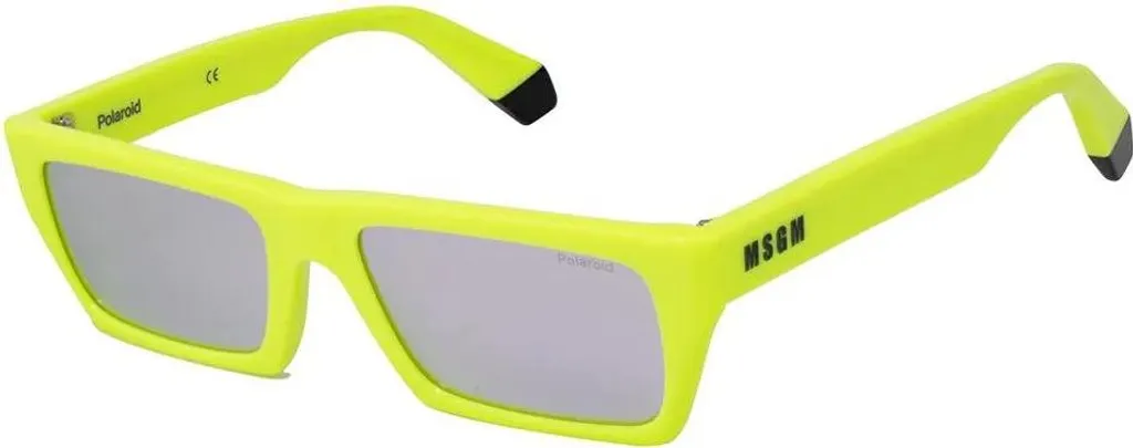 Polaroid MSGM 1/G Giallo Fluo - L'Occhiale da Sole per l'Estate - 9
