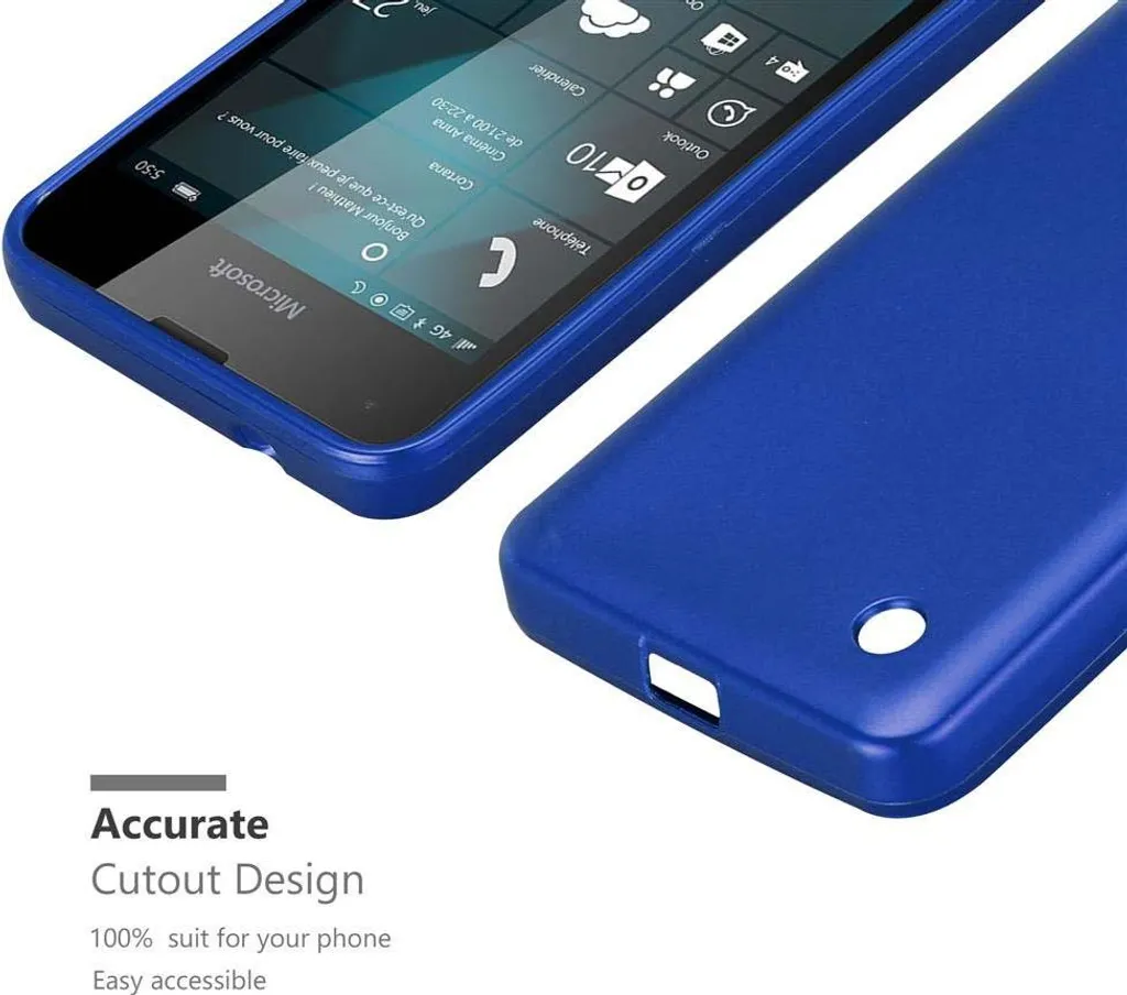 Cadorabo Custodia Flip In Pelle Finta Con Chiusura Magnetica Per Nokia Lumia 950 - Colore Bruno Caffè