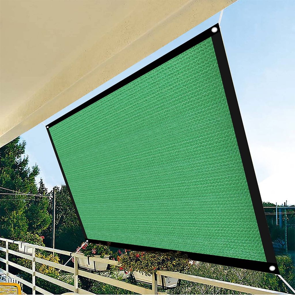 Sonnensegel, rechteckig mit UV-Schutz 50+, für Balkon, Garten und
