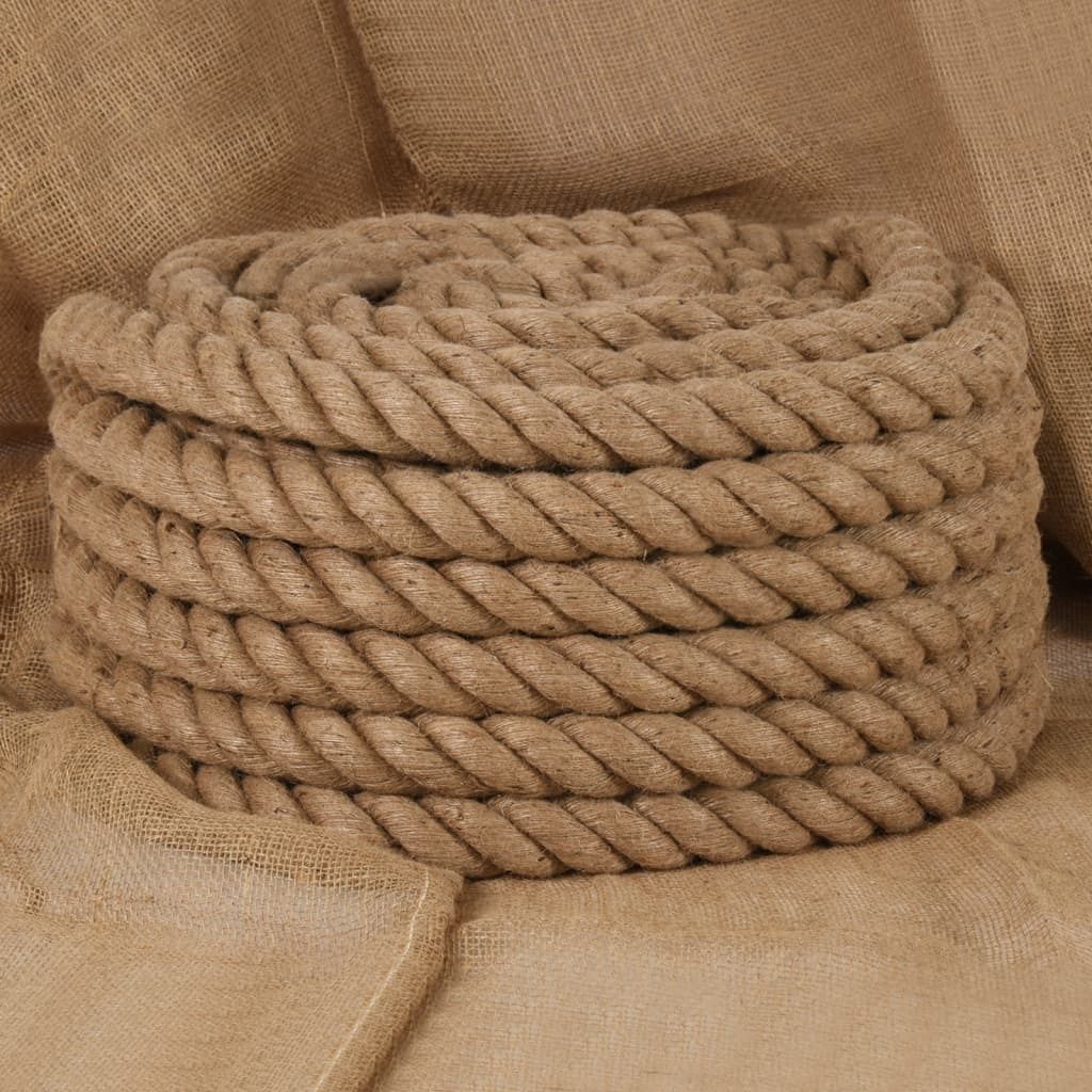 Jutové lano o délce 5 m a tloušťce 40 mm Obrázek produktu 