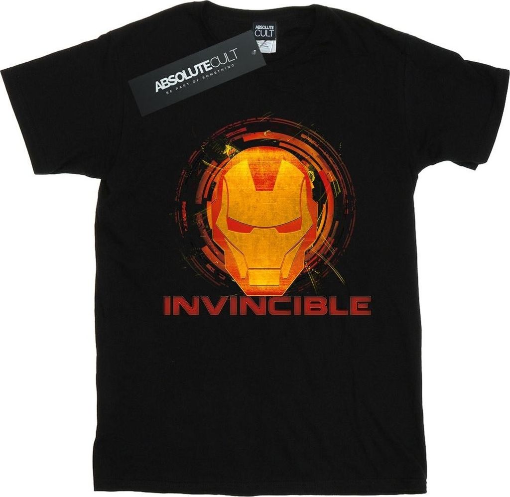 Marvel - "Avengers Invincible" T-Shirt für Herren BI5456 (XXL) (Schwarz)