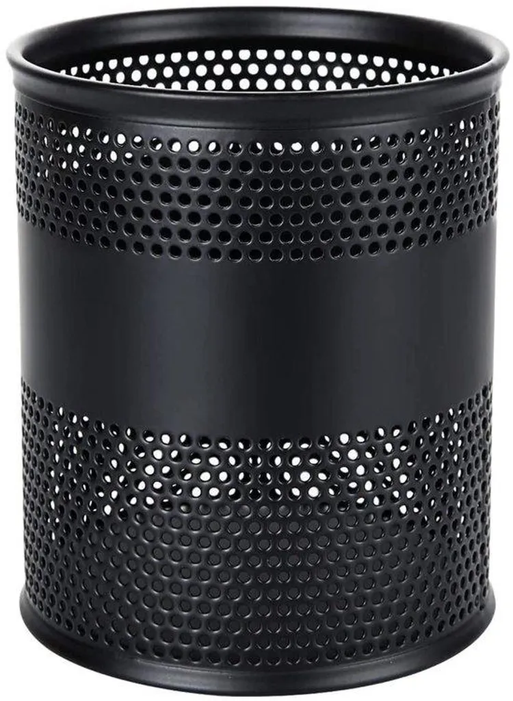 Kit rangement de bureau robuste en maille noire anti-rayures polyvalent
