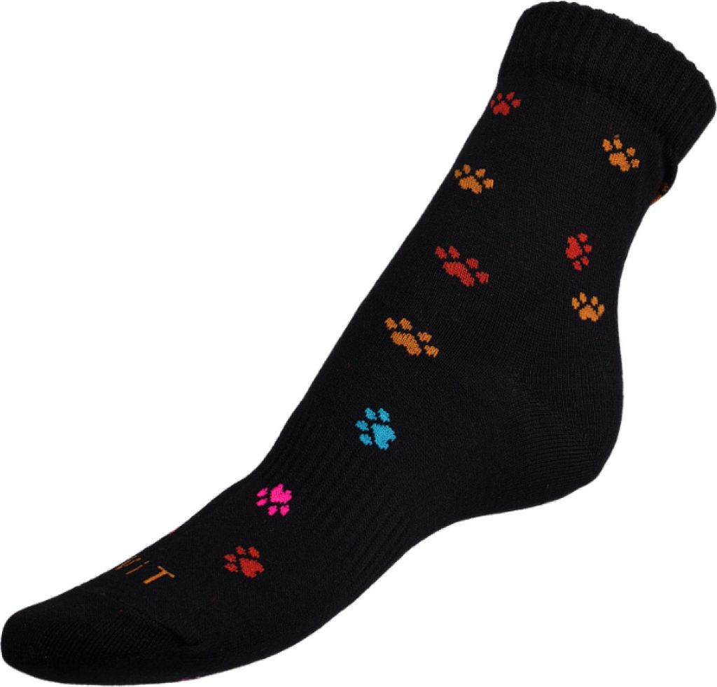 Socken Pfote 1 - 43-46 - Schwarz