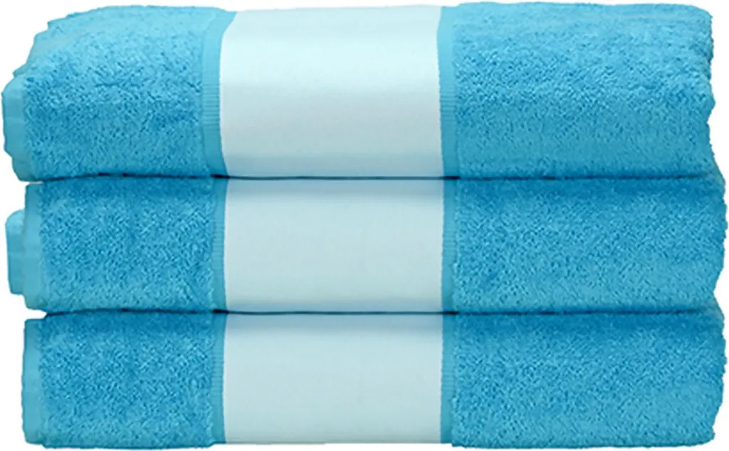 Dettagli Tecnici Asciugamano A&R AR080 SUBLI-Me Blu Acqua 50x100