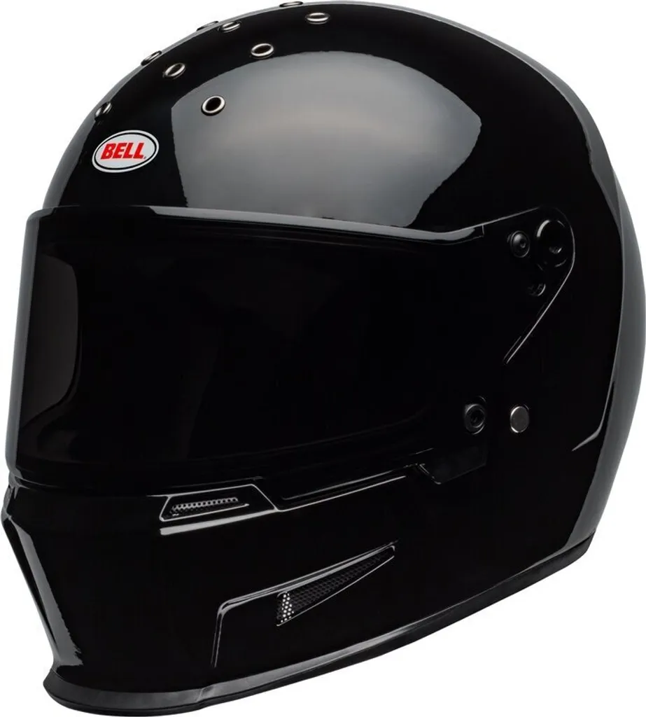 Casque BELL Eliminator Noir Brillant - Protection Intégrale Homologuée