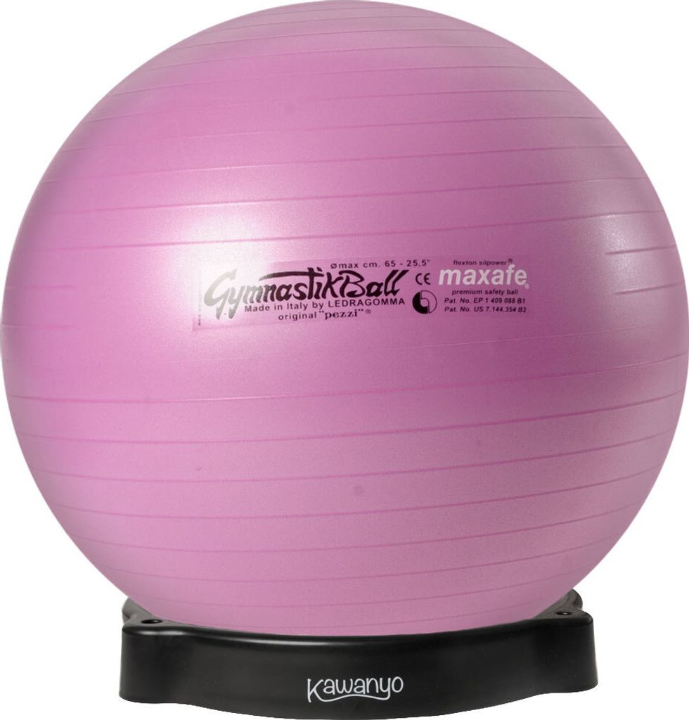 Original Pezzi Gymnastikball MAXAFE m. Ballschale - violett