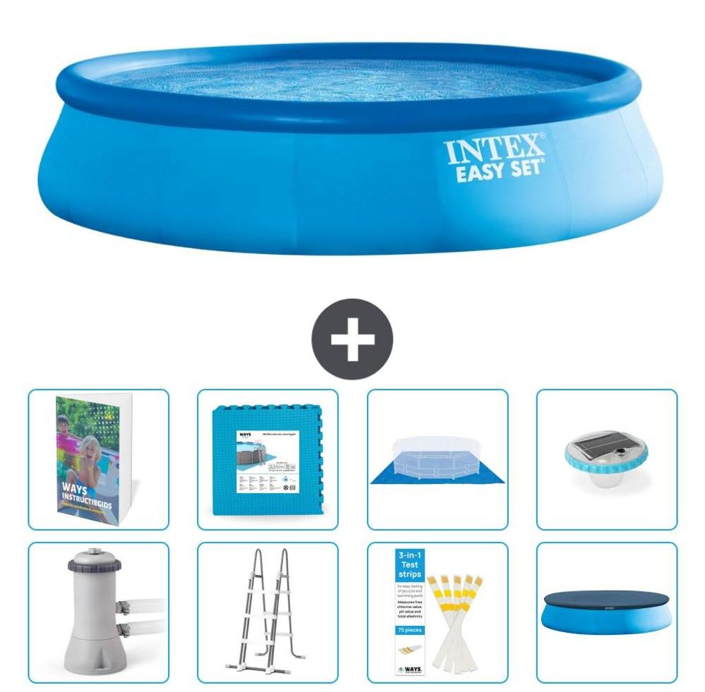Easy Set Pool Rund - 457x107 cm - 9-teilig S674