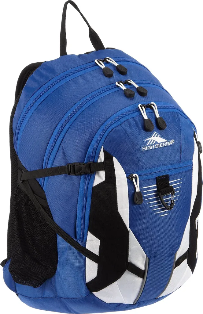 Zaino Porta PC 17" High Sierra Aggro Rosso e Nero - Tech & School