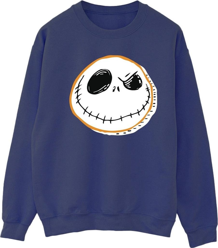 Disney - "The Nightmare Before Christmas" Sweatshirt für Damen BI31872 (M) (Marineblau)