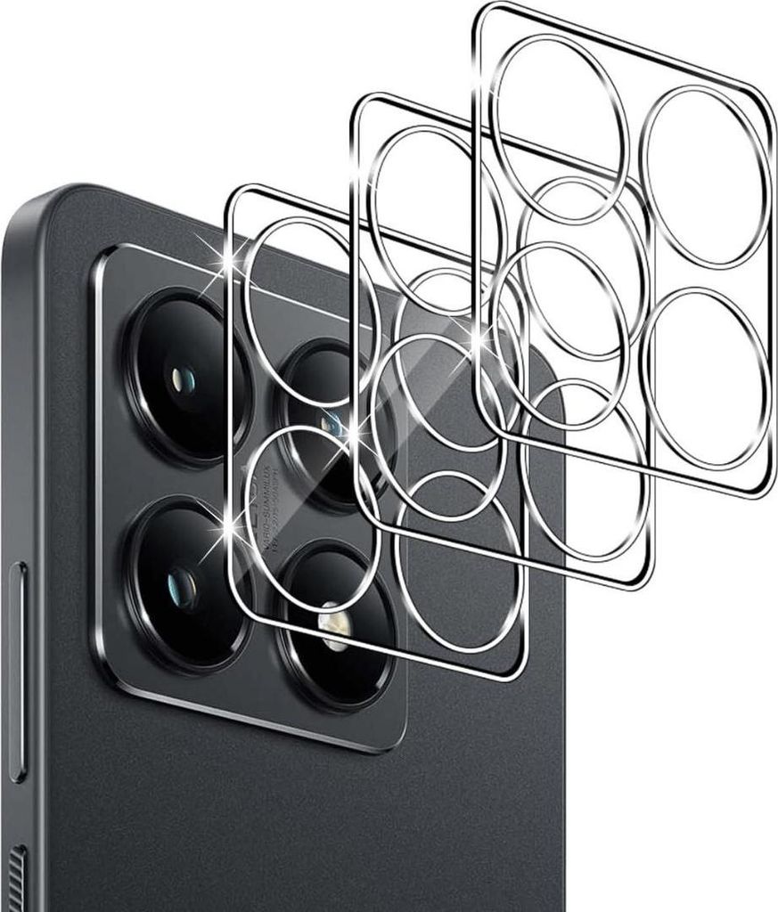 3X Kameraglas für Xiaomi 14 T 5G Panzerfolie Glas Kamera Produktbild 