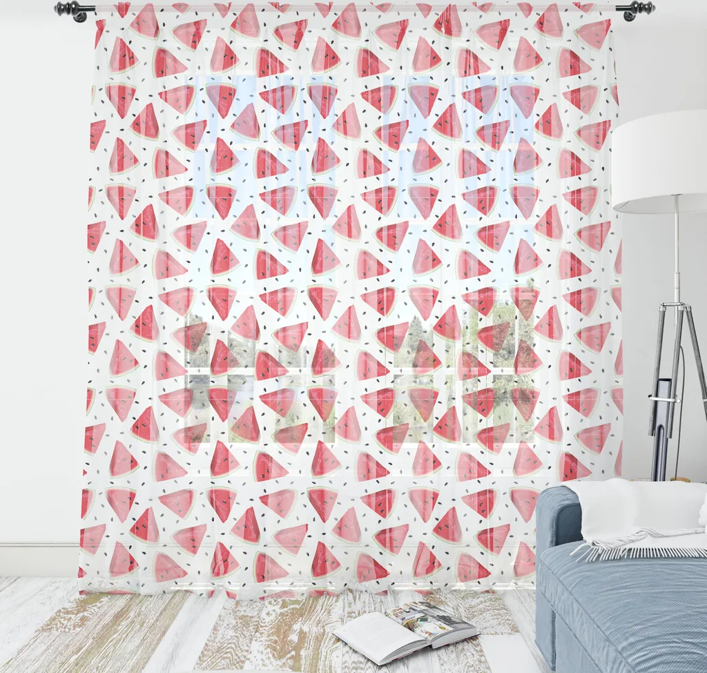 Decorazione Parete Melone ABAKUHAUS 160x274 - Satin Grigio e Corallo
