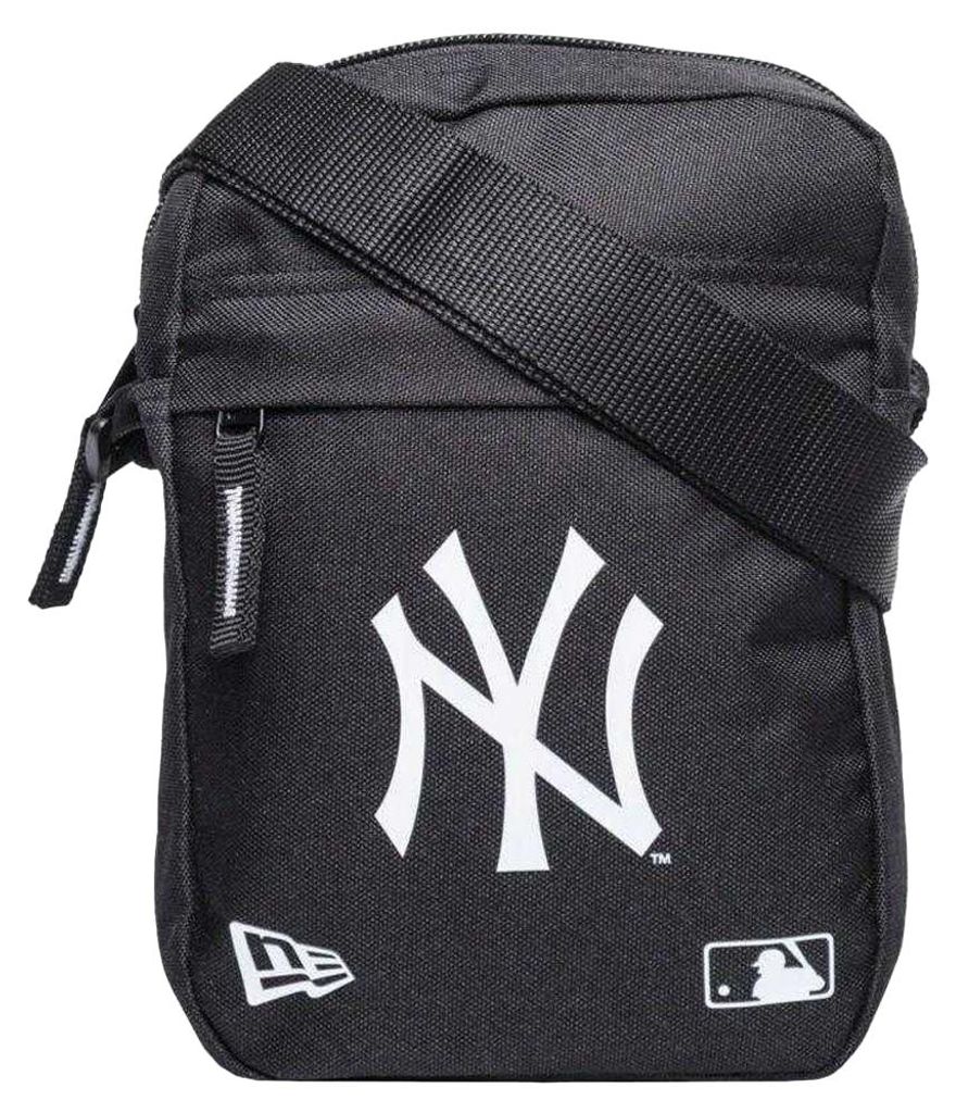 New York Yankees - Umhängetasche, "New Era", Logo PP8180 (Einheitsgröße) (Schwarz)