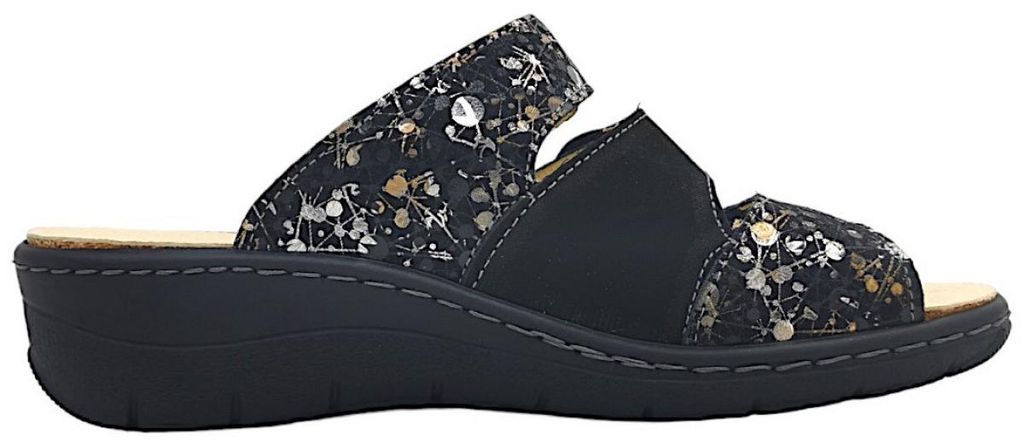 Belvida: Sandalias cómodas para mujer, color negro, ideales Imagen del producto 