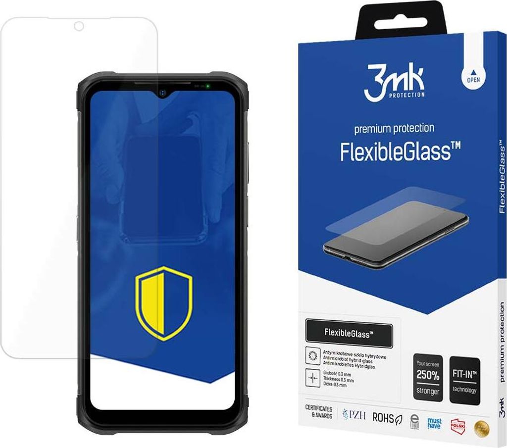 3mk Display Hybridglas FlexibleGlass fr Ulefone Armor 12S 0,3mm 7H