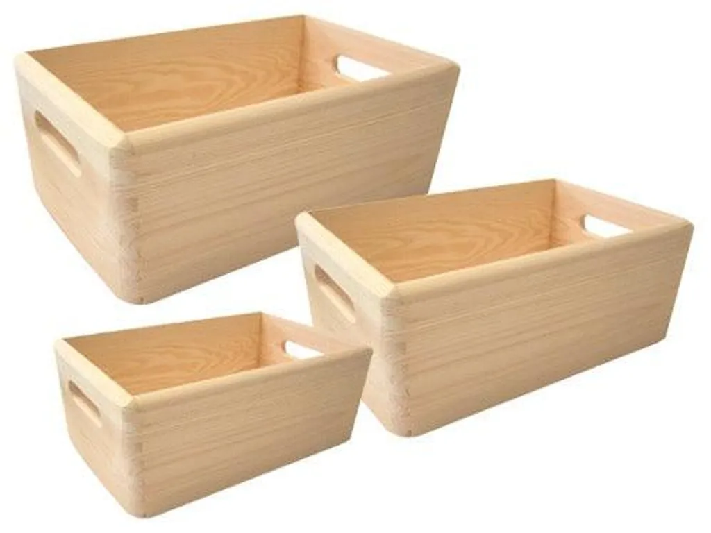 Optimisez votre espace avec ces caisses de rangement en bois massif