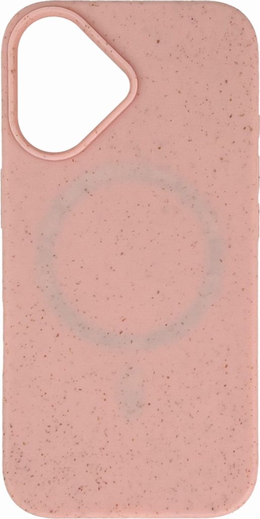 Hurtel Multiple Color Wheat Bran Case, Cover, Apple, iPhone 16 Plus, 17 cm (6.7"), Pink