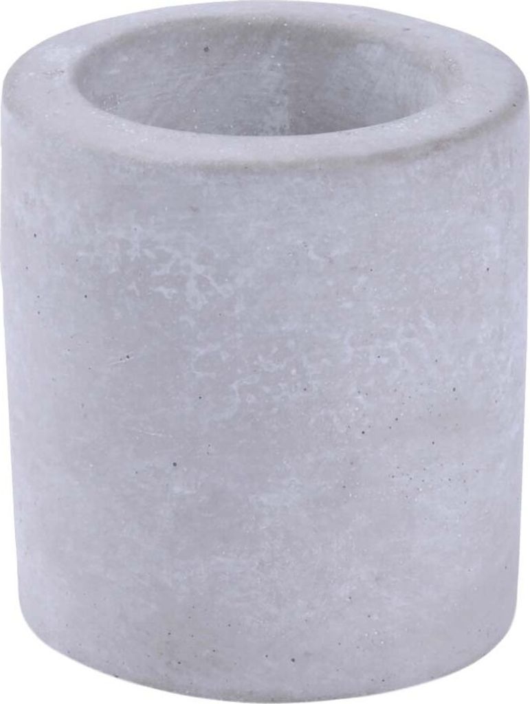 2in1 Kerzenhalter Stone - 65x60mm grau Produktbild 
