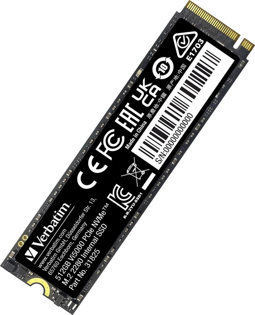 Verbatim Vi5000, 512 GB, M.2, 5000 MB/s Produktbild 