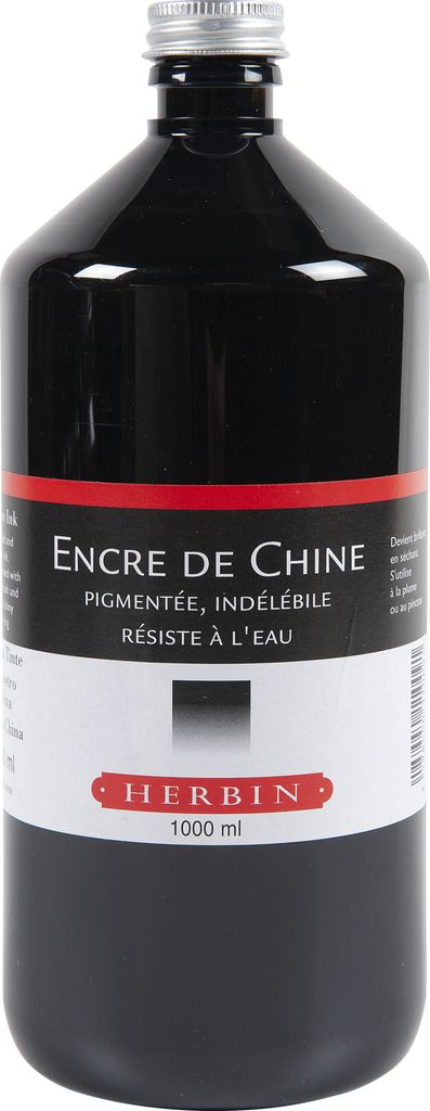 Jacques Herbin Schwarze Chinatusche 1000ml - Schwarz 11009T Produktbild 