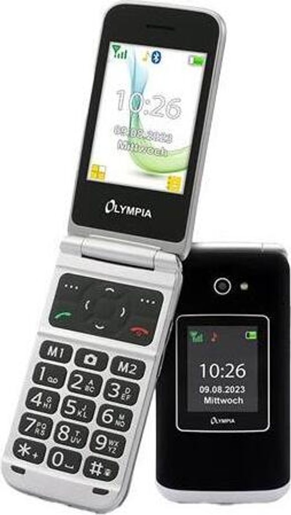 Olympia Mobiltelefon VITUS schwarz 2G Zdjęcie produktu 