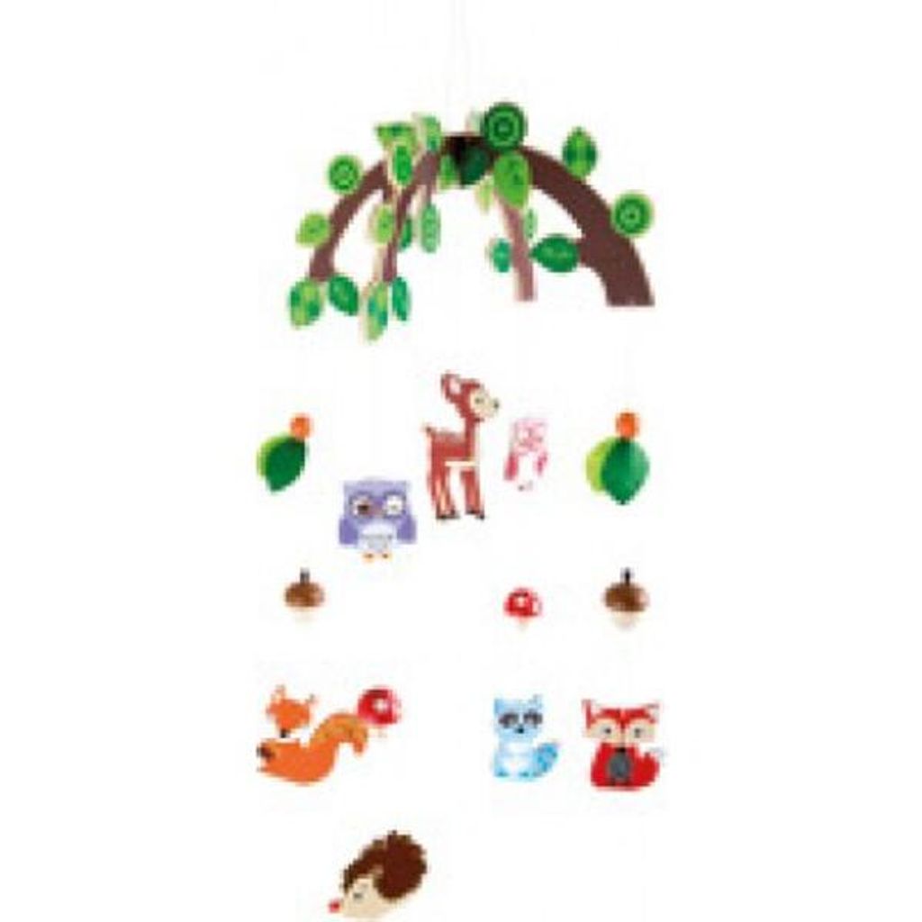Small Foot 10116 Mobile „Waldtiere“, bunt Produktbild 5