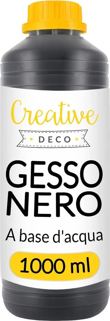 Creative Deco 1L Nero Gesso Acrilico | Colori Acrilici | Immagine del prodotto 
