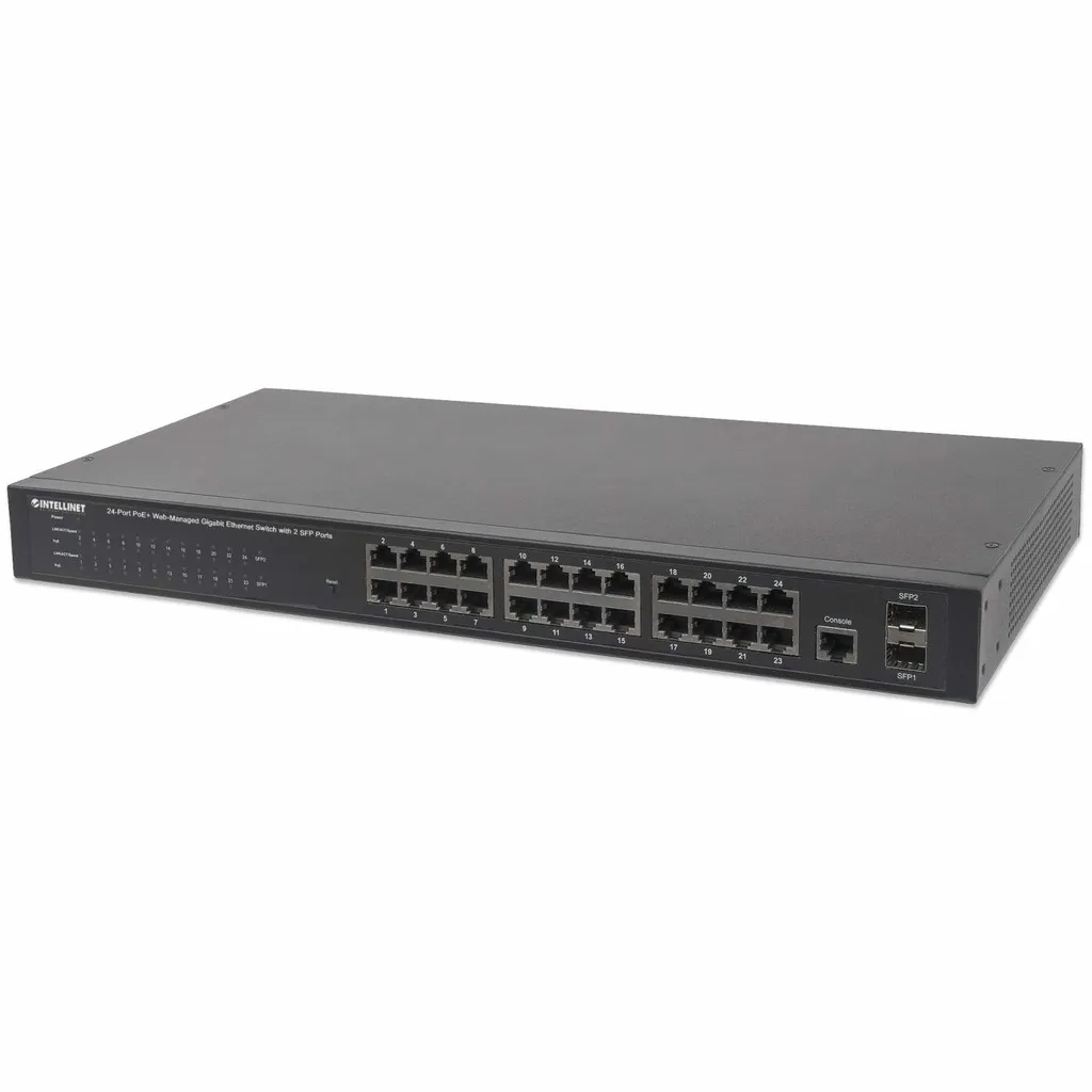 Simplifiez votre Réseau avec ce Switch 24 Ports PoE+ SNMP Administrable