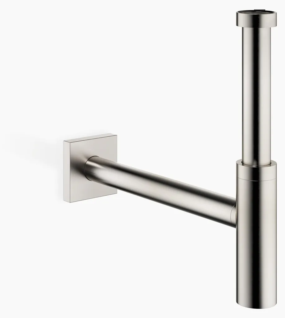 Siphon de lavabo design 1 1/4 Dornbracht 10060780-06 Platinum brossé luxe