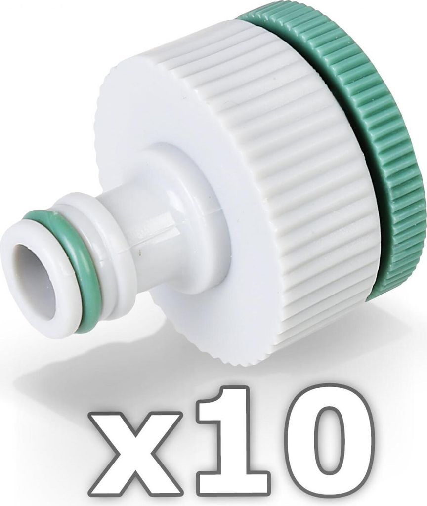 10 x Hahnstück 3/4 + 1 - GREEN LINE - Produktbild 