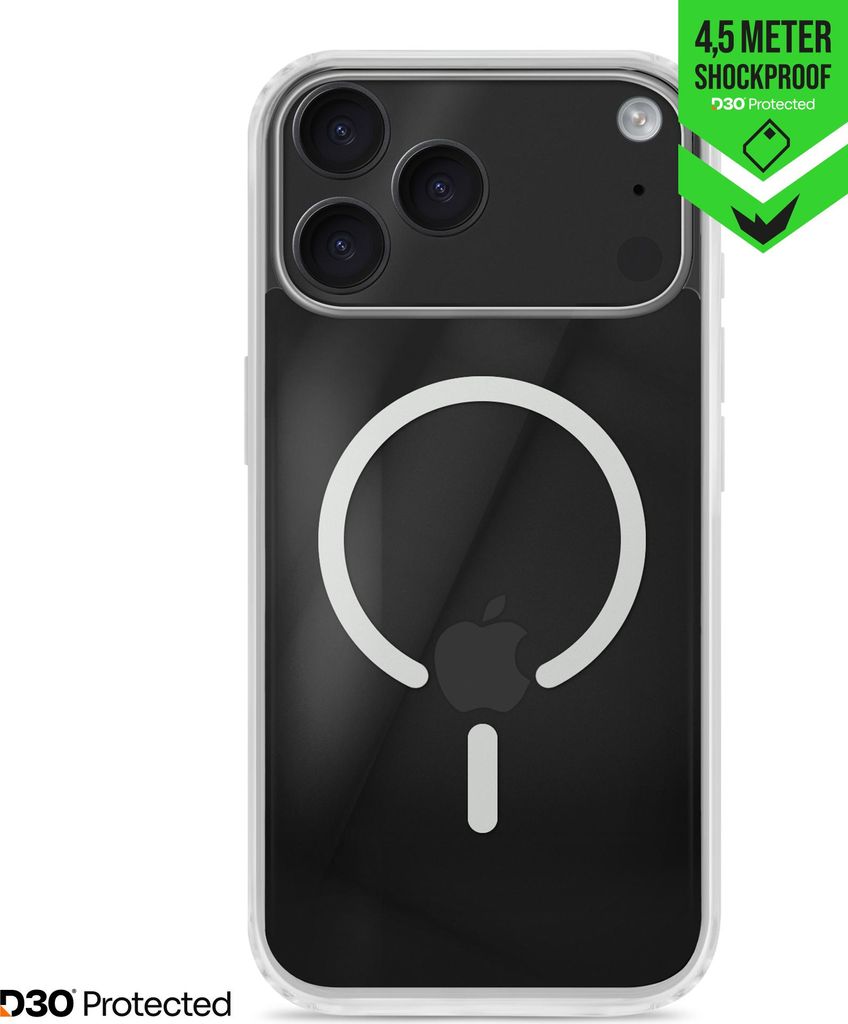 Striker X-Core Xtreme Impact Durchsichtig iPhone 17 Pro Max MagSafe Hülle Hardcase Backcover Stoßfest - Transparent