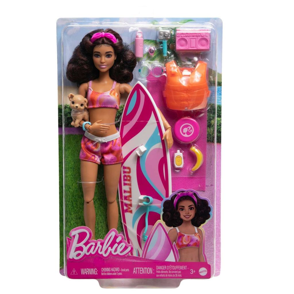 Lalka Barbie Surf i akcesoria Zdjęcie produktu 