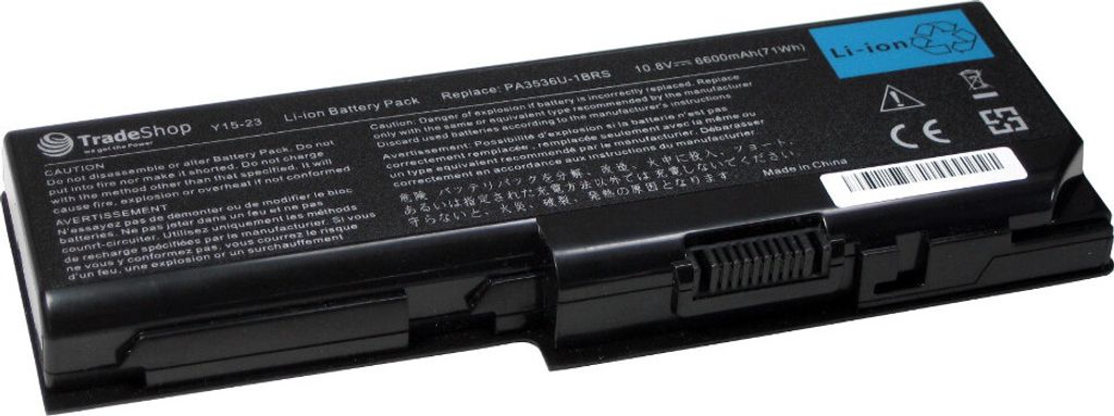 Hochleistungs Laptop Notebook Akku 6600mAh für Toshiba Satellite L350-S1701 Pro P200-Serie P200-14W P200-150 P200-15E P200-19R P200HD-1DT P200HD-1...
