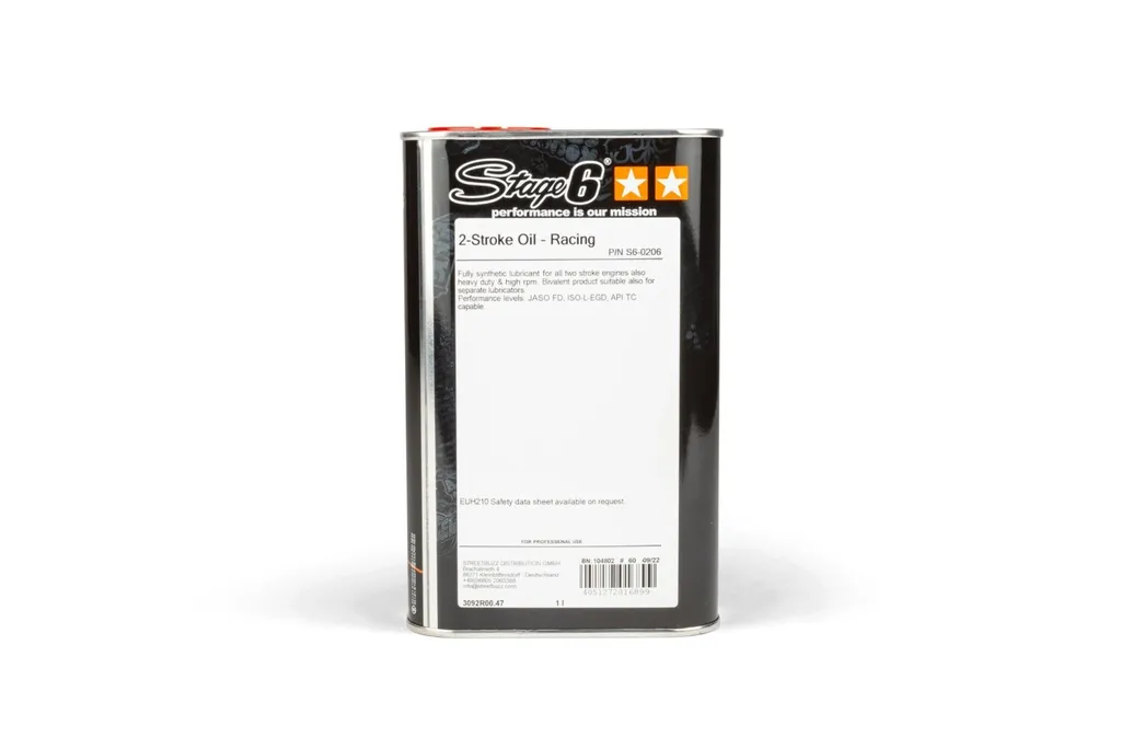 Huile moteur synthétique 2T Stage Racing 1L pour moteur haute performance