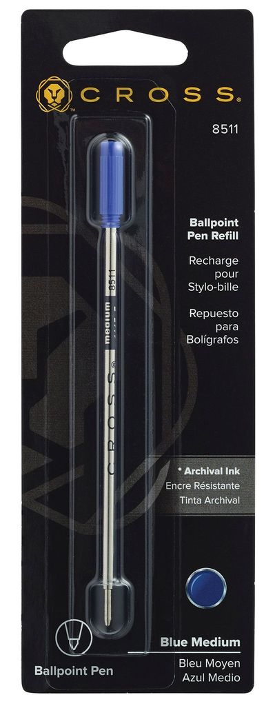 2x CROSS 8511 Mine de stylo à bille - M, bleu, blister Image du produit 