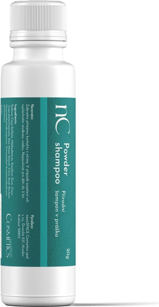 Wasserfreies Natur-Shampoo in Pulverform von nanoSPACE Cosmetics