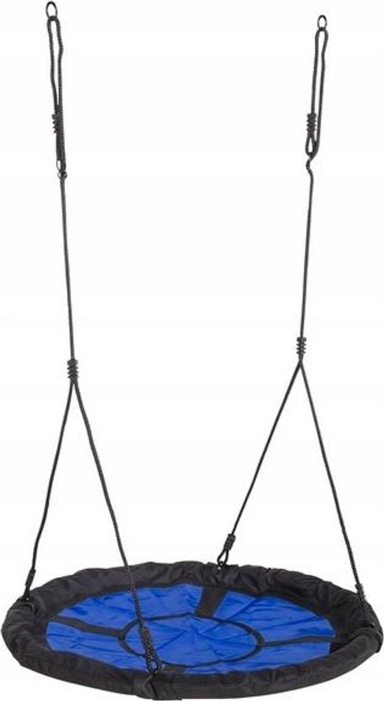 Nestschaukel Garten 100cm Blau Rundschaukel bis 150kg Belastbar EN 71