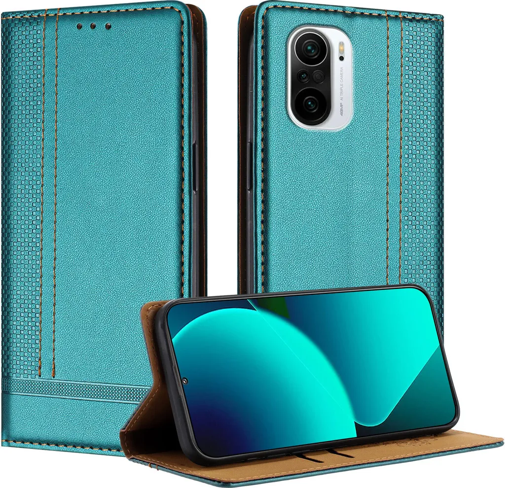 Custodia Portafoglio Per Xiaomi Poco F3 / Mi 11i 5G | Flip Case In Pelle Con Chiusura Magnetica, Slot Carte E Supporto