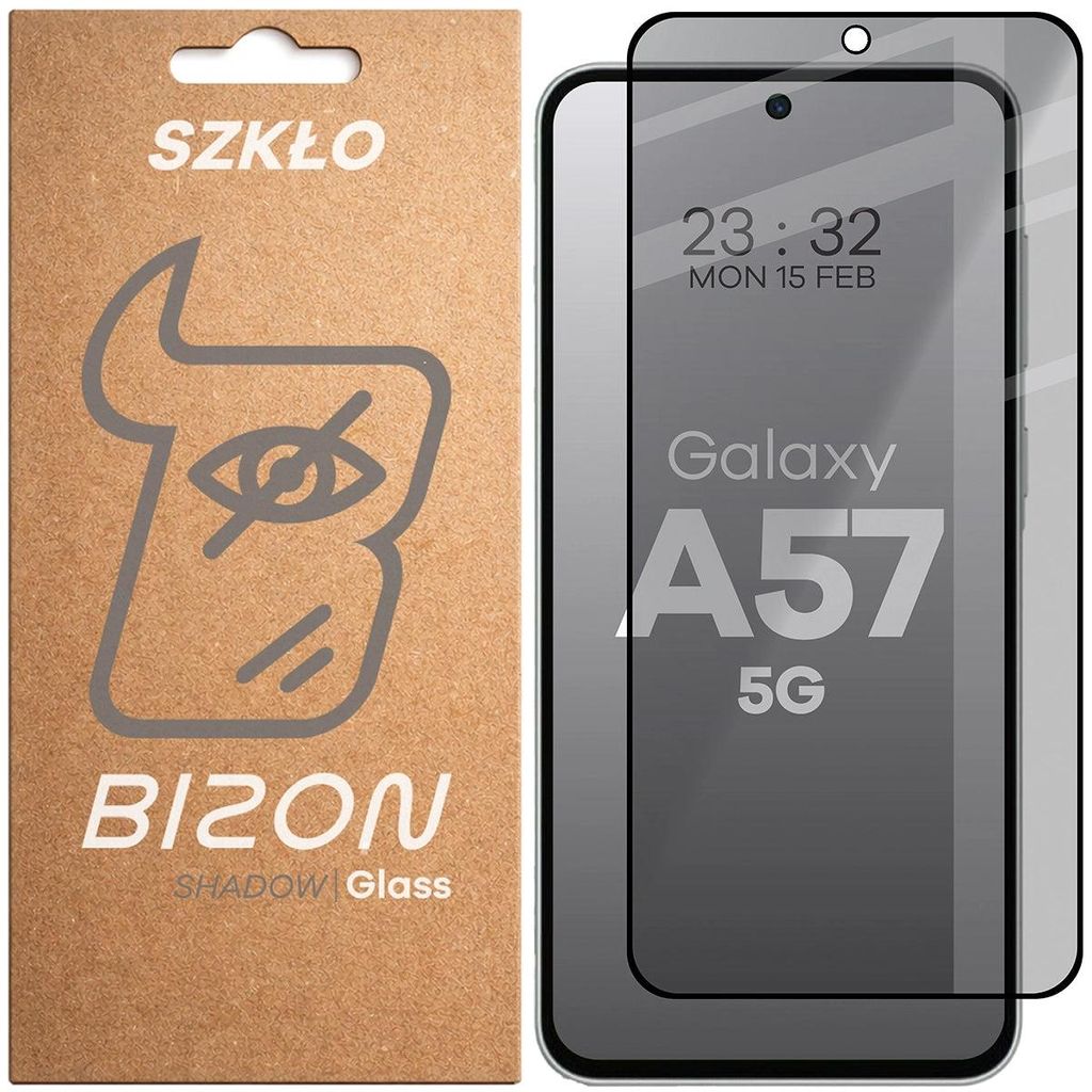 Gehärtetes Glas mit Privatschutzfilter für Galaxy A57 5G, Produktbild 